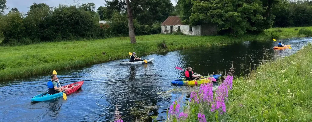Guided Kayak Trips on the Royal Canal